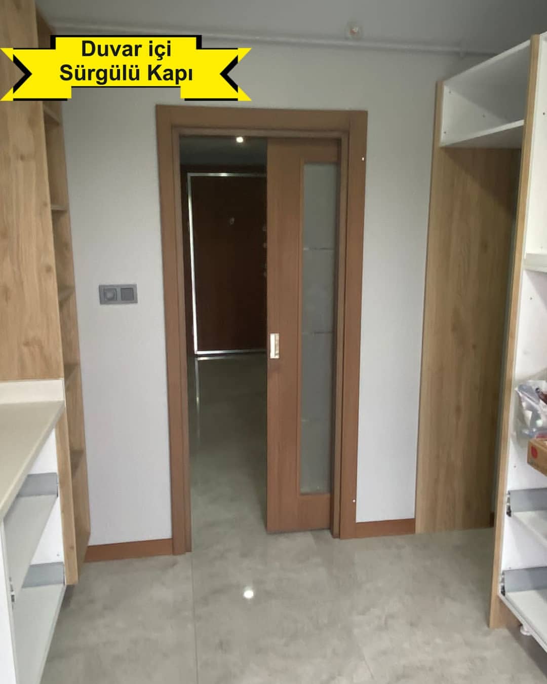 Duvar içi Sürgülü Kapı Çözümleri