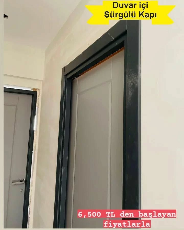Duvar içi Sürgülü Kapı Çözümleri